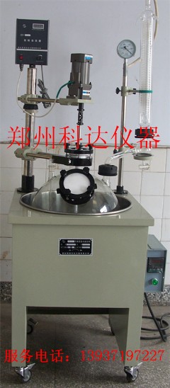 50升单层玻璃反应釜技术参数